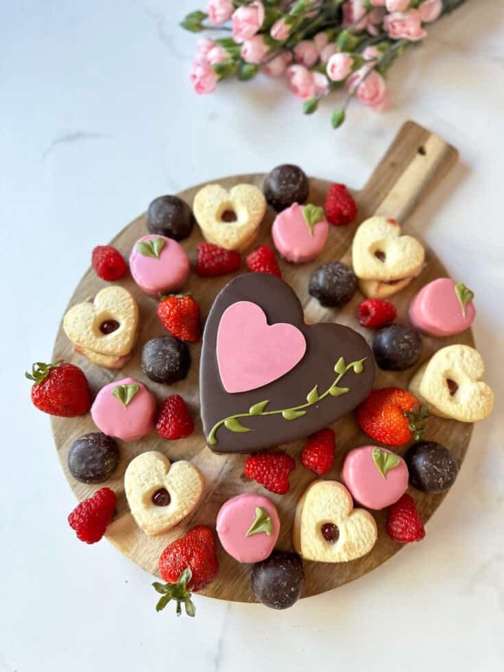 Make a Valentine's Day Dessert Board - BriGeeski