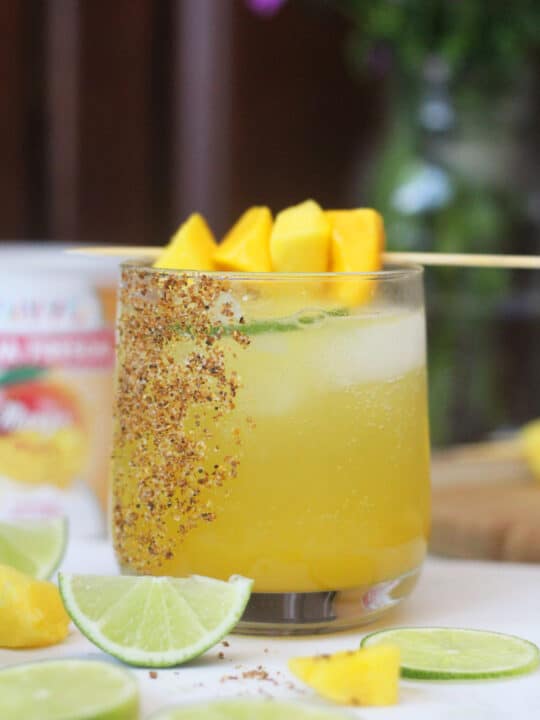 Frozen Pineapple and Mango Mocktail Recipe - Hawaii Travel with Kids